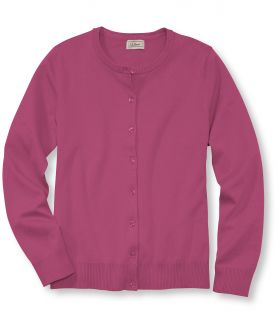 Fine Gauge Sweater, Button Front Cardigan