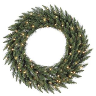 Pre Lit Camdon Wreath   Clear Lights (36)