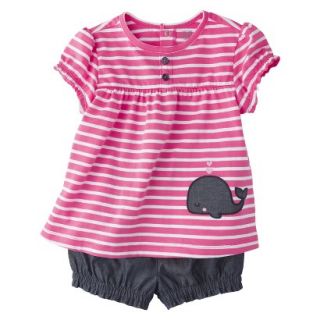Just One YouMade by Carters Newborn Infant Girls 2 Piece Set   Dark