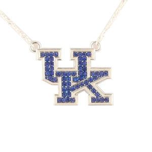 Kentucky Wildcats Crystal Necklace