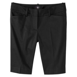 Mossimo Petites 10 Bermuda Shorts   Black 16P