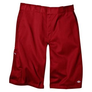 Dickies Mens 13 Loose Fit Multi Pocket Work Shorts   English Red 32
