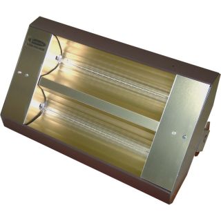 TPI Indoor/Outdoor Quartz Infrared Heater   24,915 BTU, 480 Volts, Galvanized