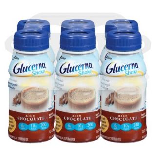 Glucerna Nutritional Rich Chocolate Shake   6 pack (8oz each)