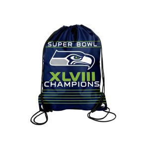 Seattle Seahawks Forever Collectibles Super Bowl XLVIII Champs Drawstring Bag