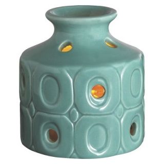 Wax Free Warmer Set 2 Extra Fragrance Disks included   Teal Oval