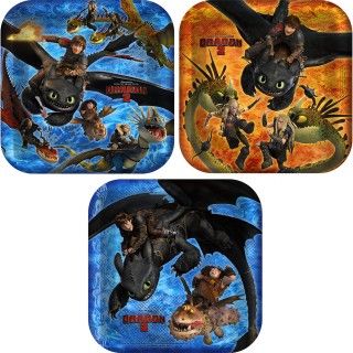 How to Train Your Dragon 2   Dinner Plates (8)