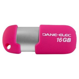 Dane Elec 16GB USB Flash Drive   Pink (DA Z16GCNHP5D C)