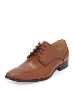 Just In Time Lace Up Oxford Shoe, Cognac