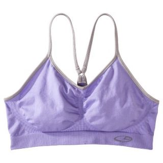C9 by Champion Womens Seamless Sport Layer Bra   Purple XL