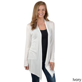 Journee Collection Womens Open Front Long Sleeve Cardigan