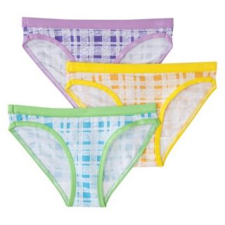 Hanes Girls 3 Pack Bikini Brief   Multicolor 6