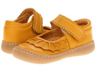 Livie & Luca Ruche Girls Shoes (Yellow)