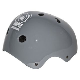 Maple Aggressive Helmet   Shiny Gray (S/M)