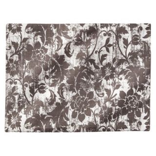 Threshold Floral Printed Placemat Set of 4   Gray