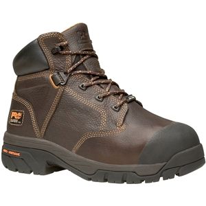Timberland Mens Helix 6 Inch Titan Composite Safety Toe Met Guard Brown Boots, Size 14 M   89697