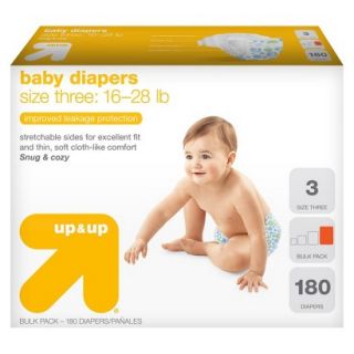 up&up Baby Diapers   Size 3 (180 Count)
