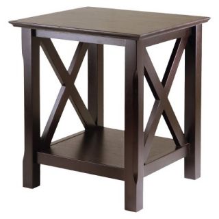 End Table Winsome Xola End Table   Cappuccino