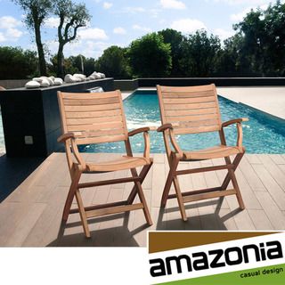 Bordeaux Teak Armchairs (set Of 2)