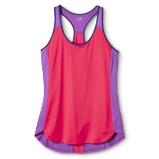 C9 by Champion Womens Color Block Tank   Radical Pink XL