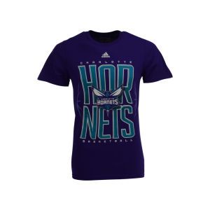 Charlotte Hornets adidas NBA QT Bowed T Shirt