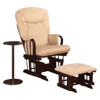 Glider and Ottoman Set Shermag Pearl Holden Glider Rocker Combo