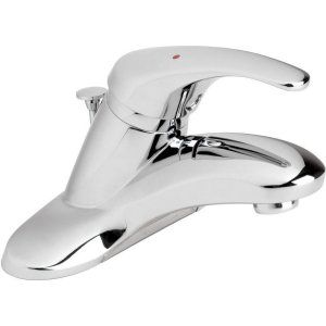 Symmons S 20 2 FR Chrome Symmetrix 4 in. Centerset 1 Handle Bathroom Faucet