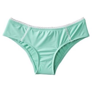 Juniors Hipster Swim Bottom   Mint XS