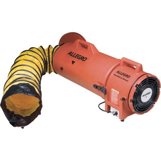 Allegro Industries AC Blower With Canister   15 Ft. Ducting, Model 9533 15