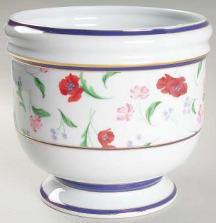 Tiffany American Garden (France) Large Cachepot, Fine China Dinnerware   France,