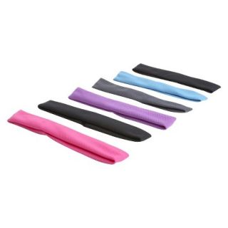 Goody Athletique Quick Dry Multicolored Headbands   6 Count