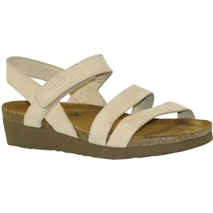 Naot Womens Kayla Bone Nubuck Sandals, Size 35 M   7806 184