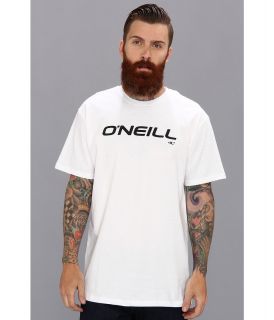 ONeill Only One Tee Mens Short Sleeve Pullover (White)