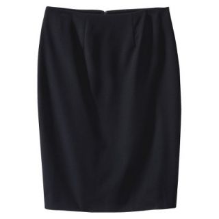 Merona Petites Classic Pencil Skirt   Black 12P