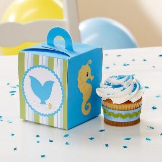 Whale of Fun Cupcake Boxes