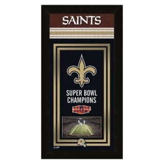 NFL New Orleans Saints Framed Championship Banner