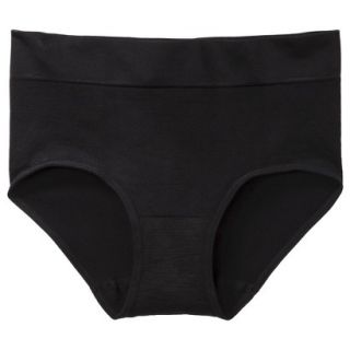 Gilligan & OMalley Womens Seamless Hipster   Black XS