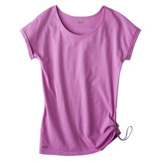 C9 by Champion Womens Yoga Layering Top With Side Tie   Violet XS