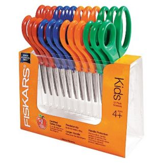 Fiskars 12  Count Kids Scissors   Assorted Colors