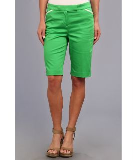 Jones New York Bermuda Short Womens Shorts (Green)