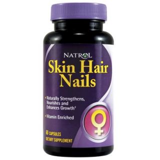 Natrol Skin Hair Nails Womens  60 Capsules