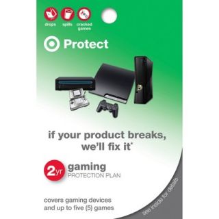 Target 2 Year Gaming Service Plan with Accident Damage from Handling Coverage