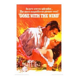 Art   Gone with the Wind Framed Poster