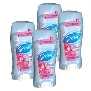 Secret Scent Expressions Straberry Deodarant   4 Pack