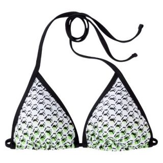 Peter Pilotto for Target Triangle Bikini Top  Green Netting Print XL