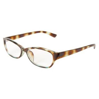 Small Cateye Reading Glasses 2.00   Green Horn