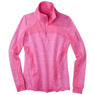 C9 by Champion Womens Premium 1/4 Zip Spacedye Pullover   Popsicle Pink S