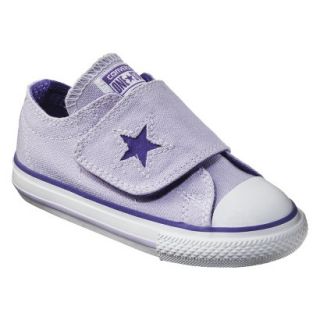 Toddler Girls Converse One Star One Strap Sneaker   Purple 5
