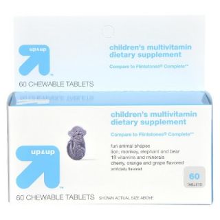 up&up Childrens Chewable Multivitamins   60 Count