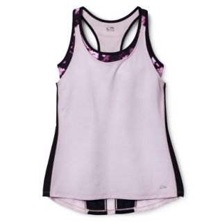 C9 by Champion Womens Sporty Layered Run Tank   Cradle Pink S